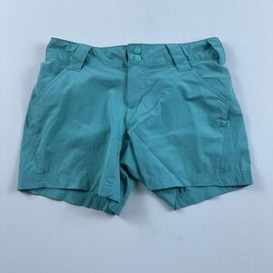 Columbia PFG Omni Shade‎ Shorts 5" inseam Womens 6 Blue Outdoor Fishing